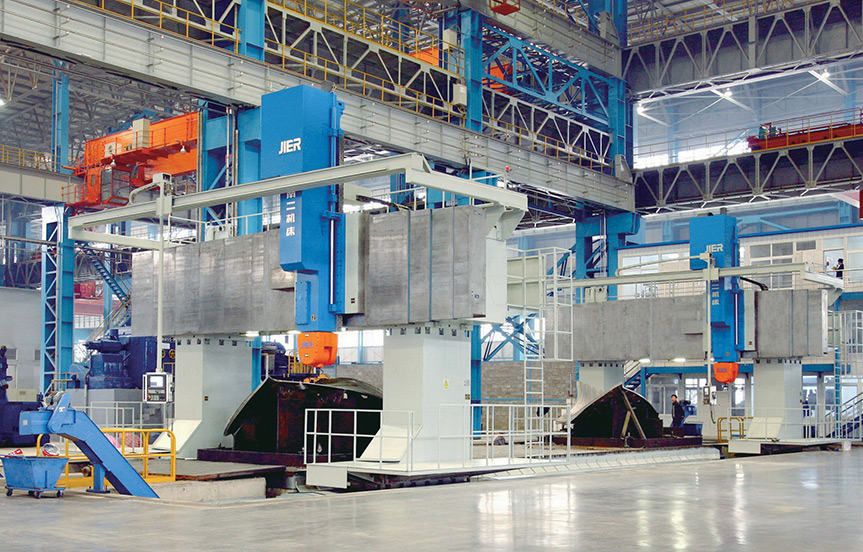 五轴联动数控龙门镗铣床